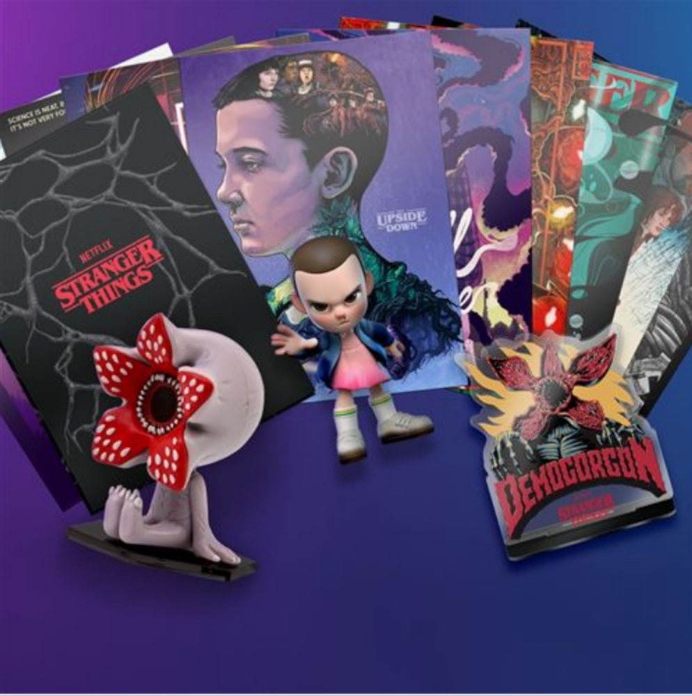 Netflix Yume collector items stranger things 4 pieces